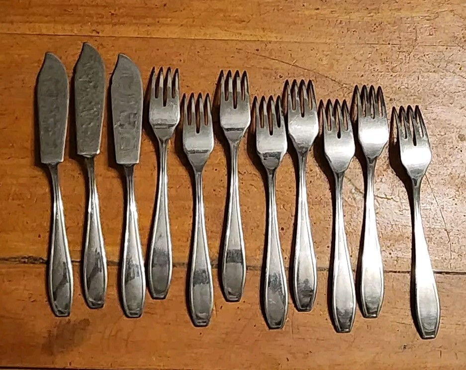 ARGIRO INOX Flatware Set Of 11