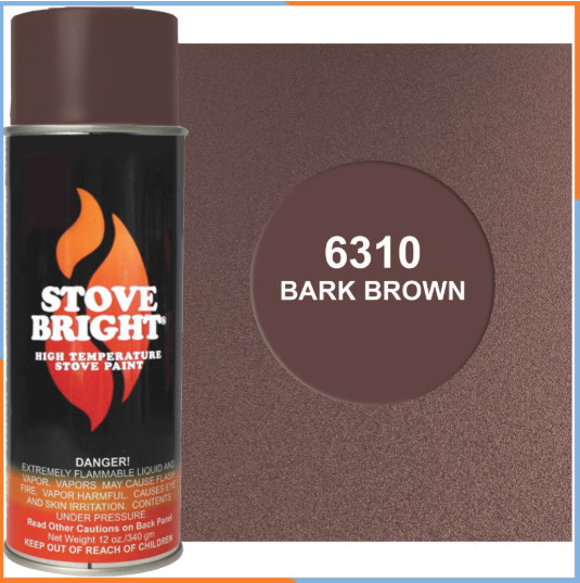 Stove Bright High Temperature Stove, Chimney & Fireplace Paint 12oz. Aerosol Can