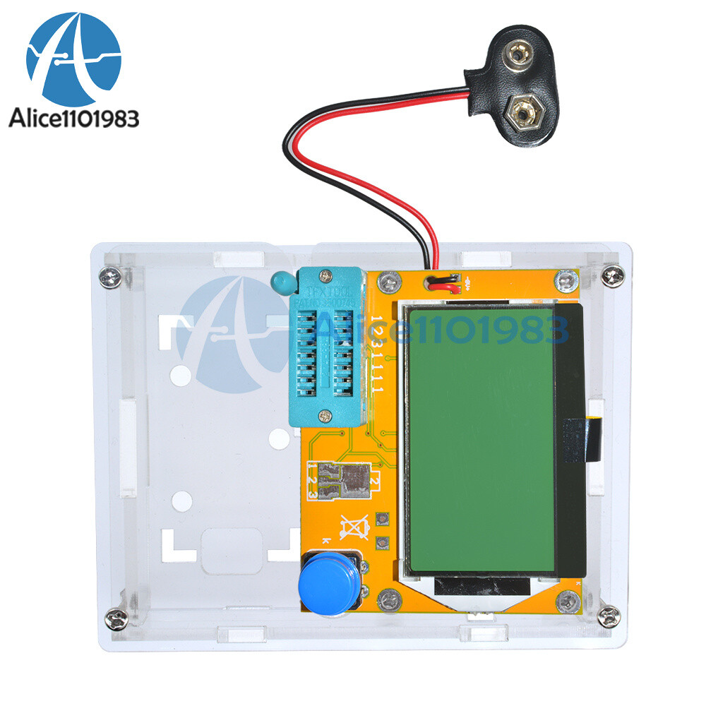 Clear LCR-T4 Transistor Tester Diode Triode Capacitance LCR Meter Module