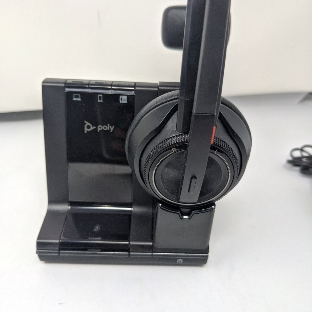 Plantronics Poly W8200B Wireless Bluetooth Charger base & W8220T Headset Tested