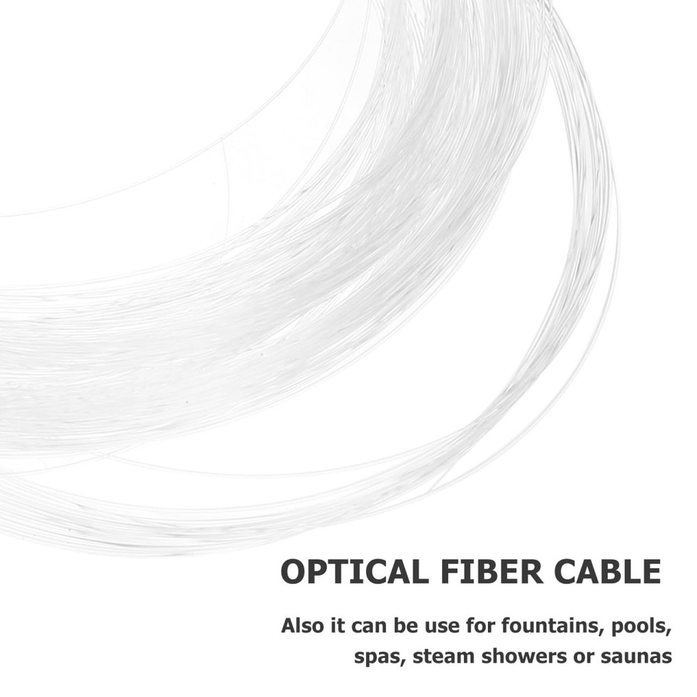OSALADI Optical Fiber Cable Lights Guiding Optic Lighting Multicolor