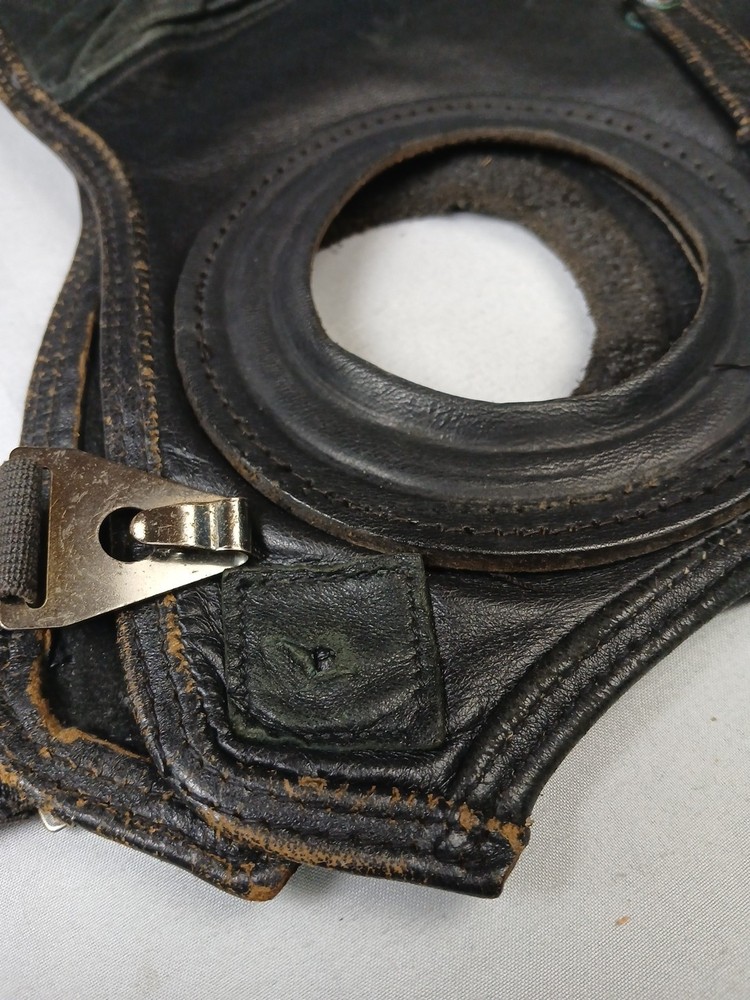 WW2 U.S.N Navy Leather Deck Cap