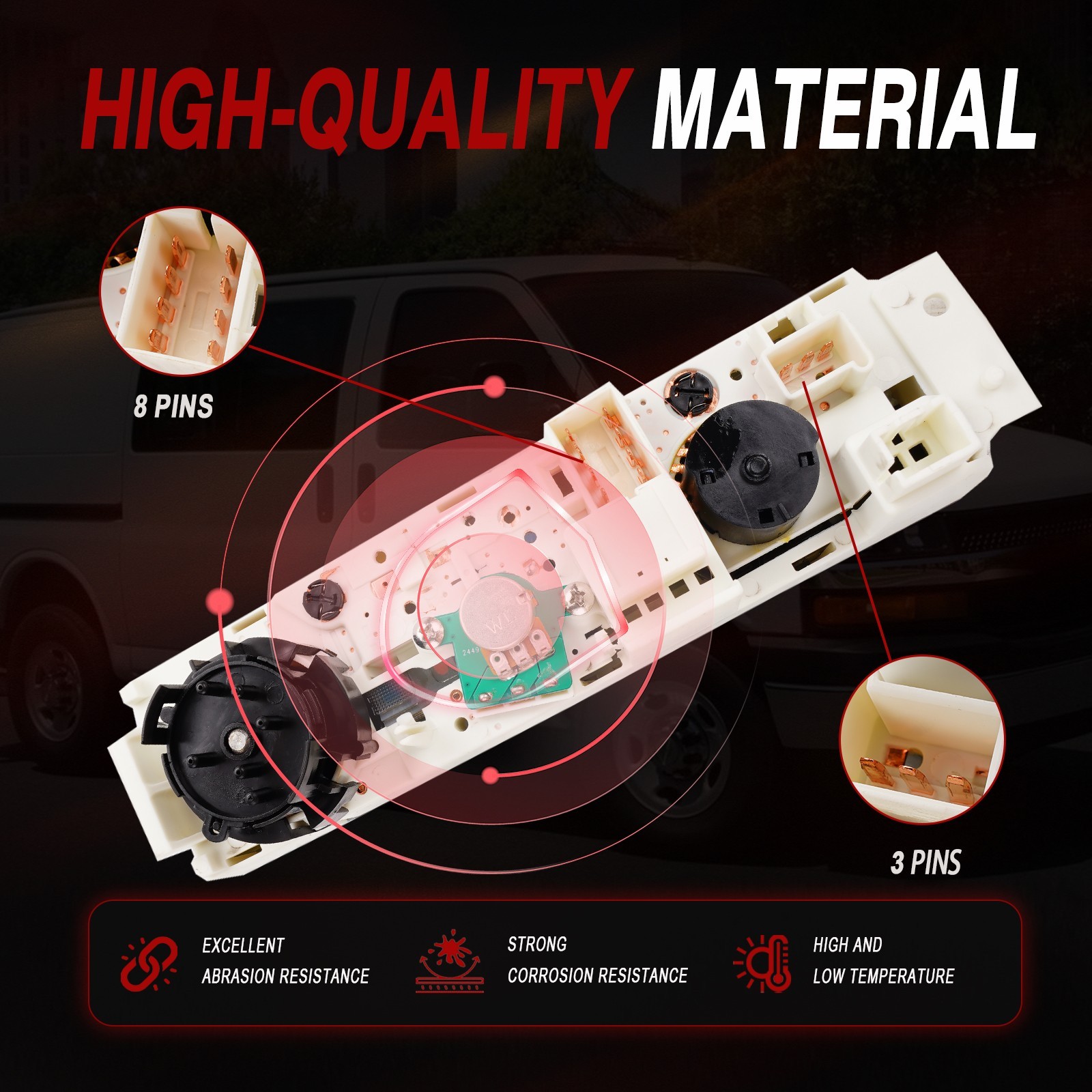 A/C Heater and Air Conditioning Control For Chevy Express Van SaVana 3500 2500