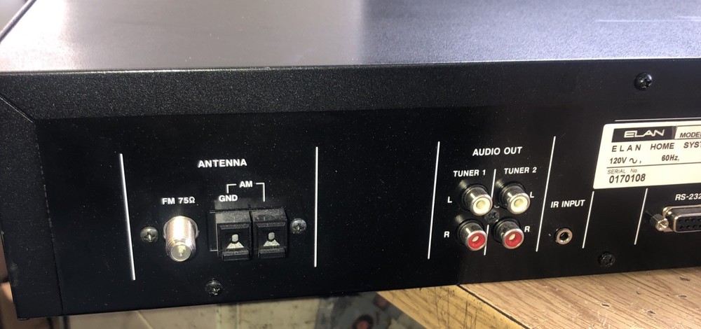 Elan DTNR Digital Dual Tuner. Powers Up Untested
