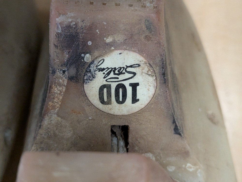 Shoe making Last size 10D Resin Sterling