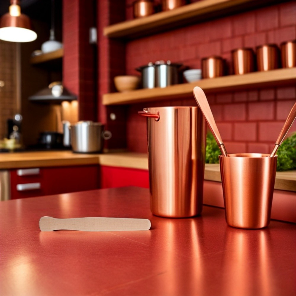 Muddler Tool - Solid Wood Muddler Lemon Pressing Stick For Cocktail Shaker -