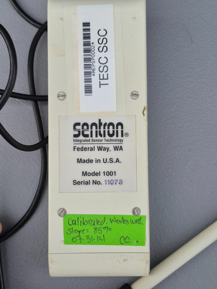 Sentron Ph System Handheld 1001 Electrode W/ Probe 1000 Tested