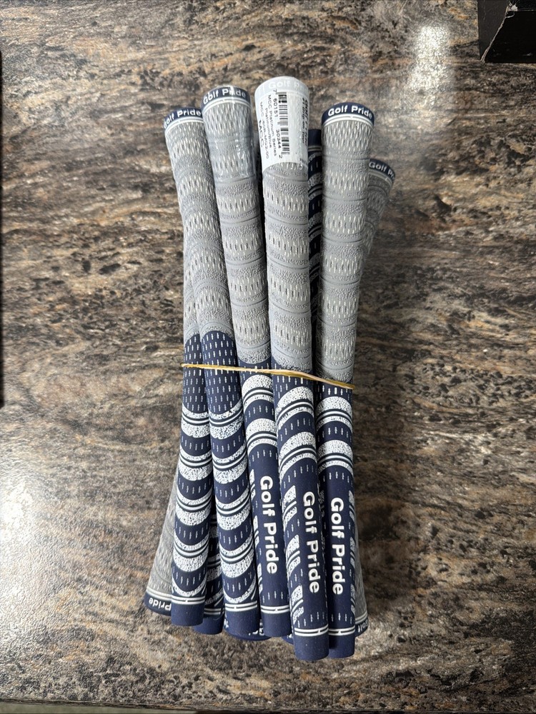 Golf Pride MCC platinum Series Platinum/Blue 13 Pc