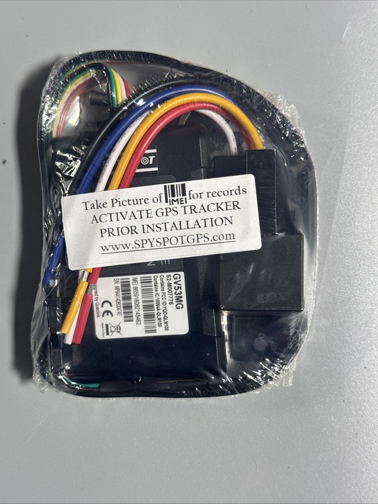 4G Hardwire Kill Switch GPS Vehicle Tracker Real Time Disable Ignition Starter