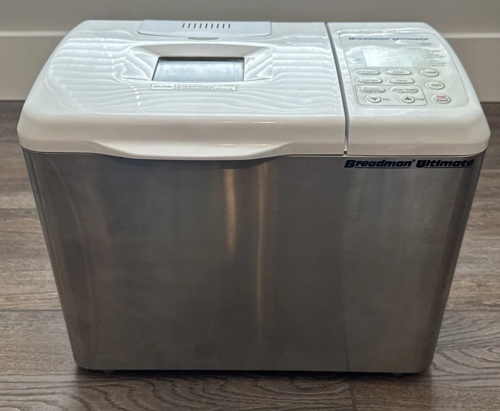 Breadman Ultimate Bread Maker Baking Automatic Machine TR2200C (Tested & Works)