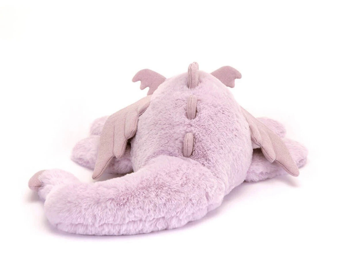 Jellycat Plush Lavender Dragon Purple NWT !