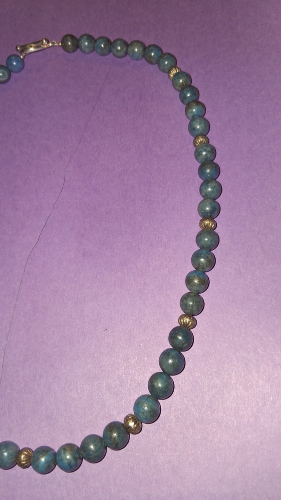 Lapis Lazuli Bead Necklace