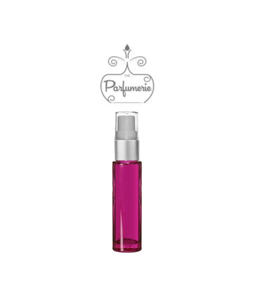 Perfume Spray Glass Bottles 10 ml Refillable Empty Atomizer Cylinder Shape 1/3oz