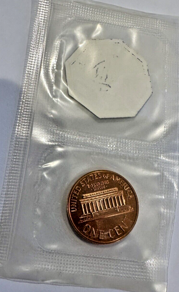 1963 LINCOLN Proof Cent w/Mint Token ~ Sealed Mint Cello ~From Original Mint Set