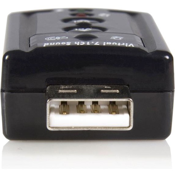 StarTech ICUSBAUDIO7 USB Audio Adapter 7.1 External Sound Card