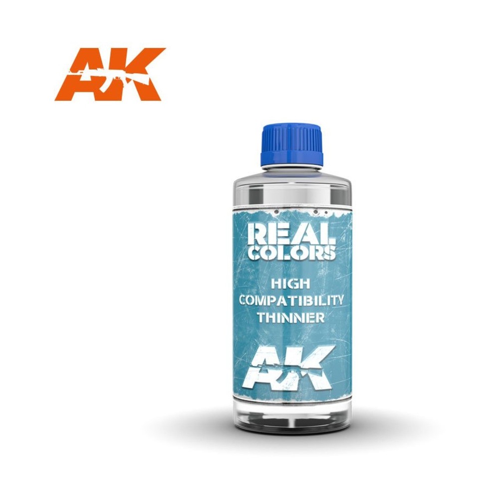 AK Mini Paint High Compatibility Thinner (200mL) New