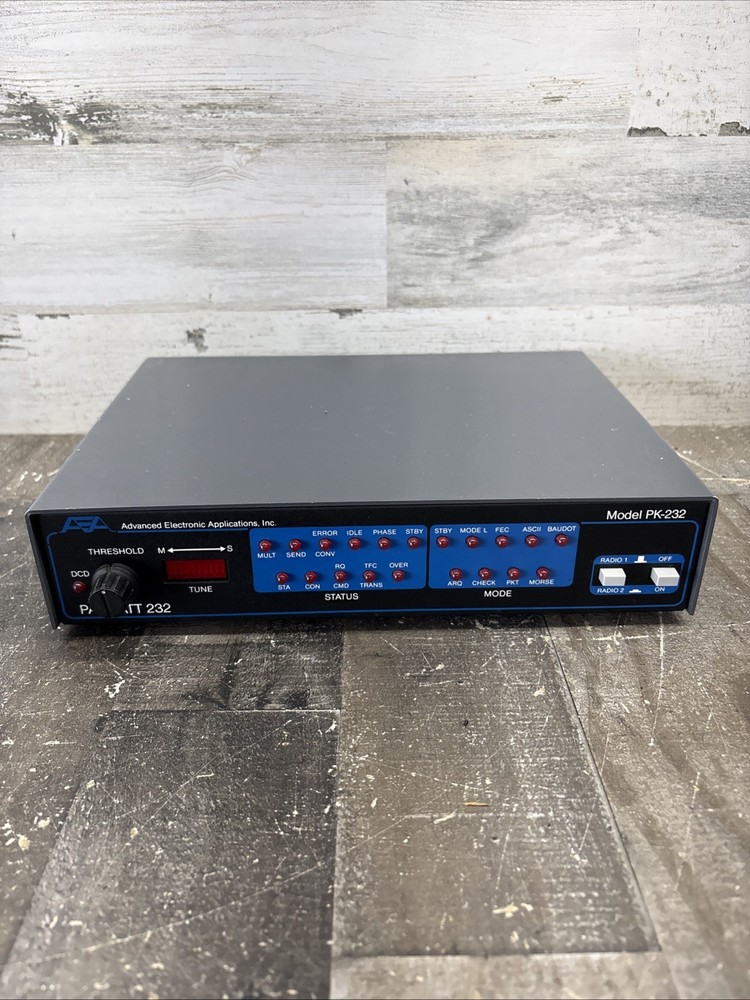 AEA Pakratt 232 PK-232 Multi-Mode Data Controller