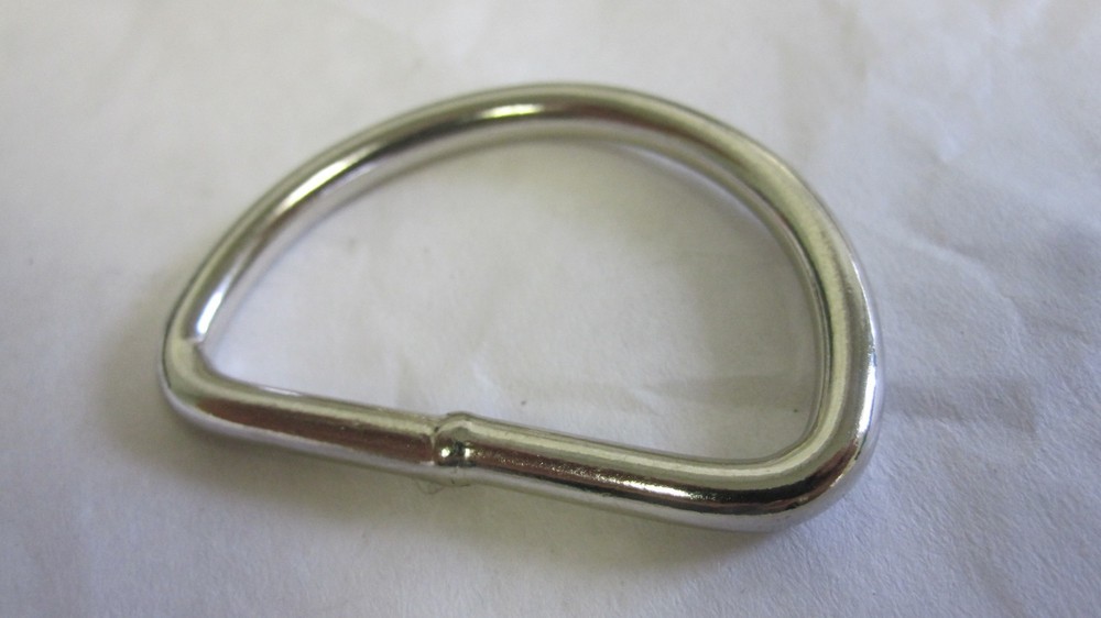 375 Pack 1-7/8" D Rings for Straps Purses Sewing