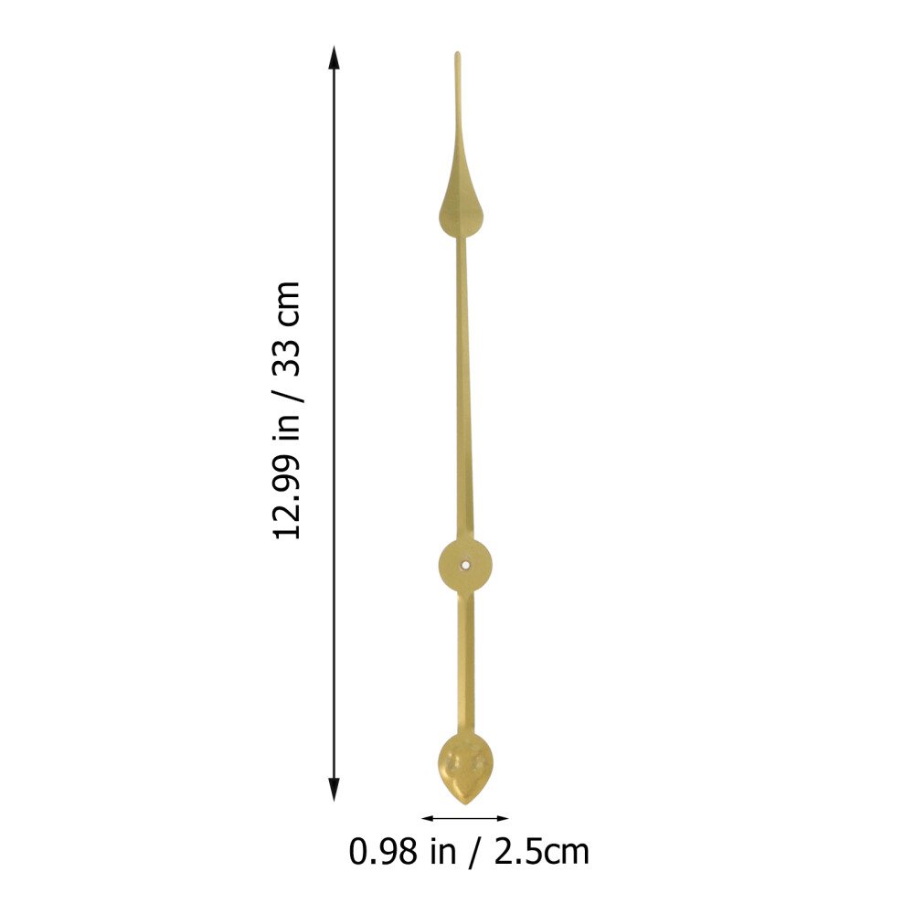 4pcs Mute Clock Hands Replaceable Clock Parts Precision Quartz Clock Hands