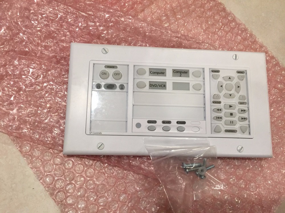 SP Controls PX2-MP-IR media room wall mount controller