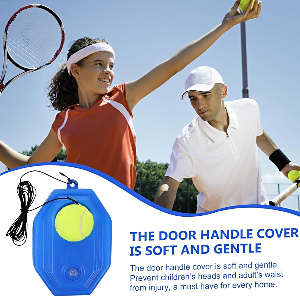 Advanced Robust Easy to Use Tennis Rebound Training Base Device with String Ball