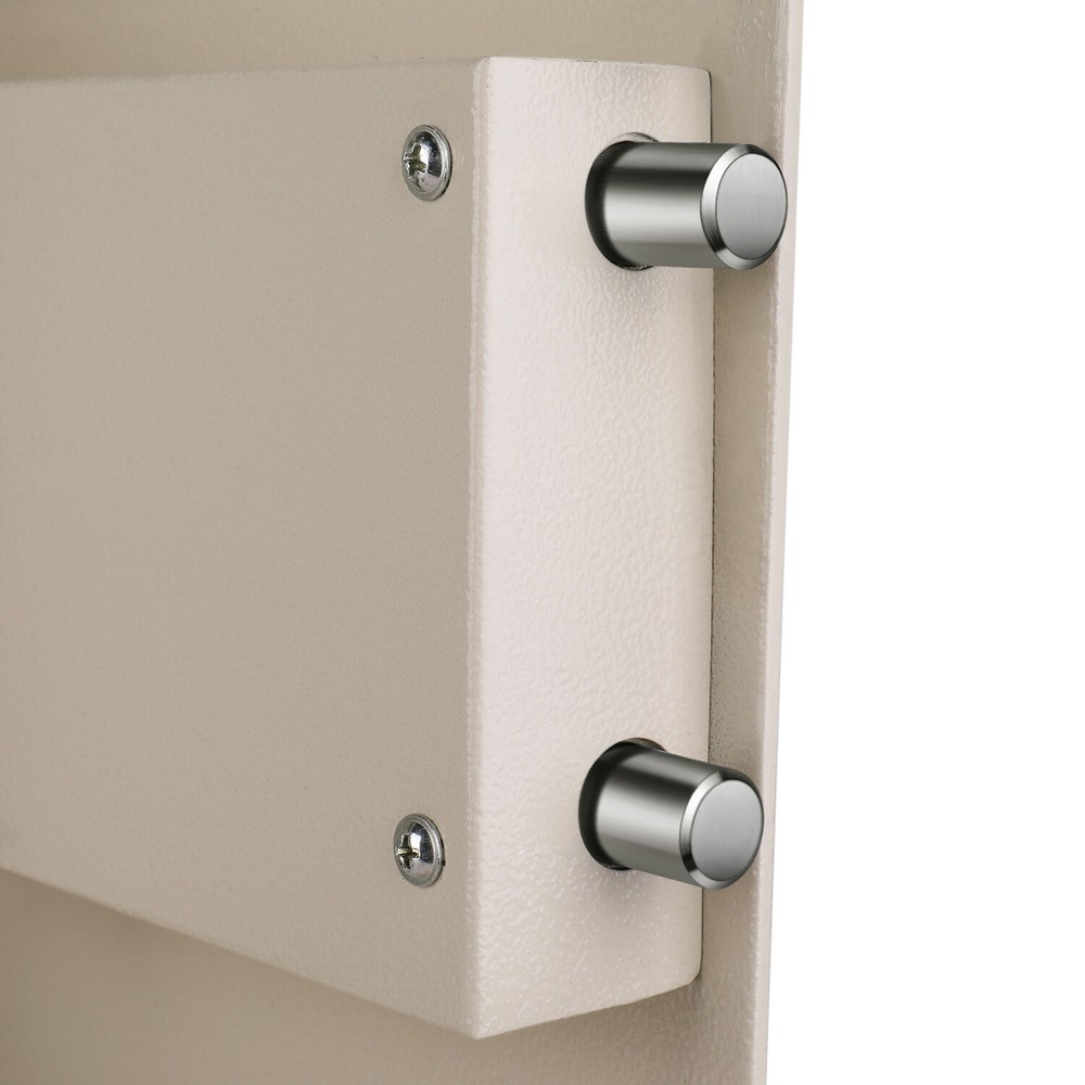 Key Cabinet Digital Lock (Gray), Wall Mounted 40 Key Security Box Storage Safe