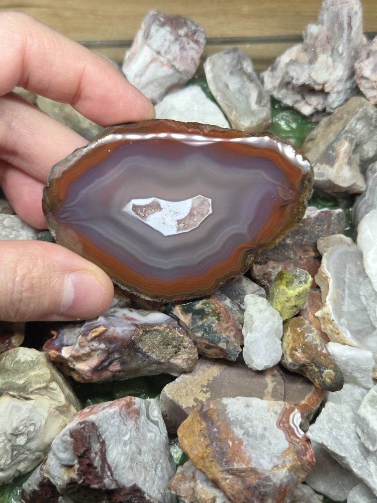 Mix Agate Rough 2 LB Lot - A5