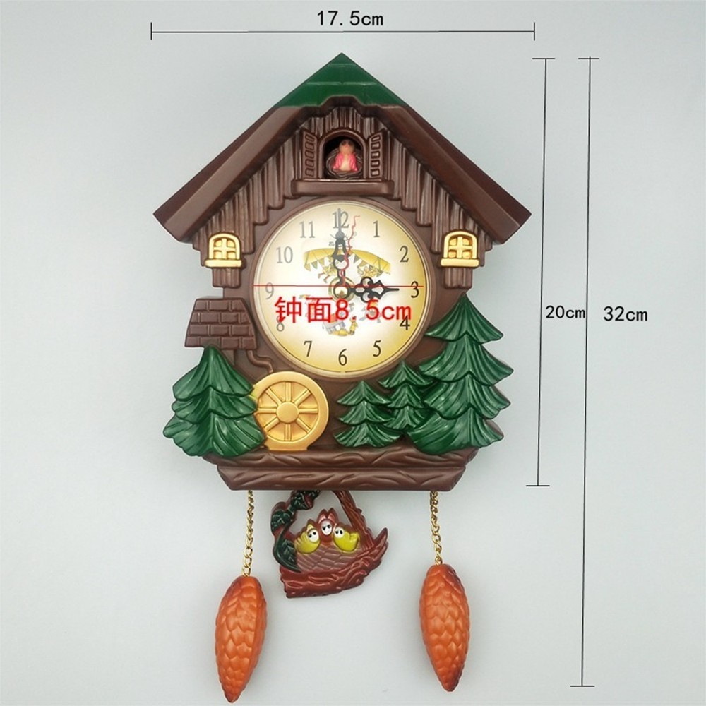 Alarm Clock Wall Clocks Timekeeping Wall-mounted Creative Cuckoo Sound