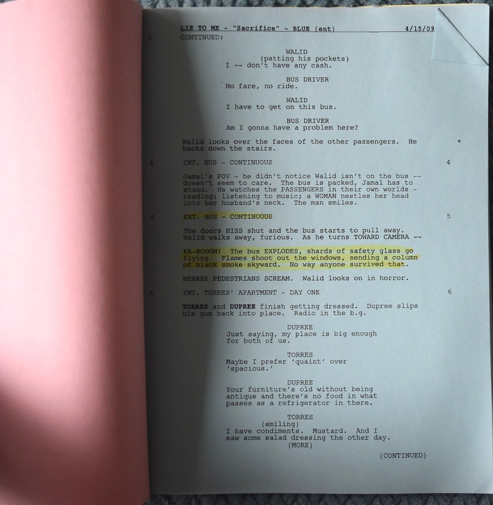 1999 "Newsbreak" Original Script Screenplay Final Draft