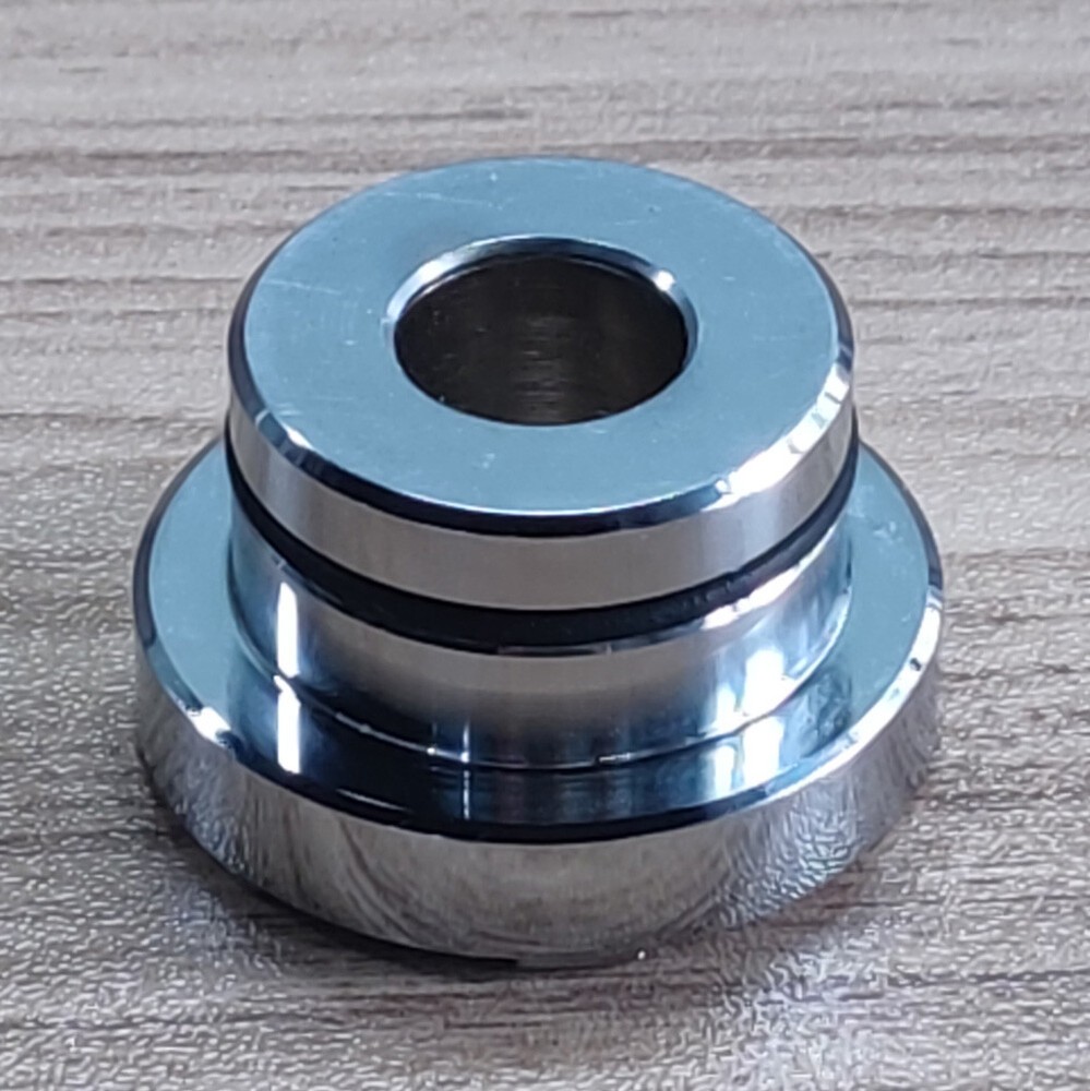 4PCS CNC Solid Handlebar Riser Bushings For Harley Sportster Softail Dyna Chrome