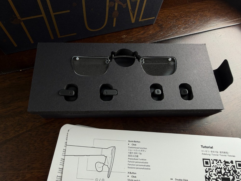 Xreal One Pro AR Glasses with X1 chip, includes HDMI adapter