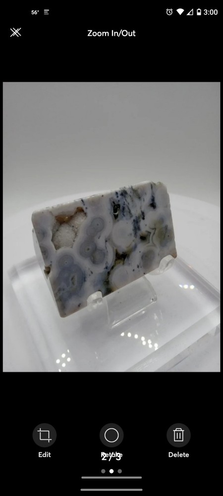 Beautiful 8th Vein Ocean Jasper Display Slab