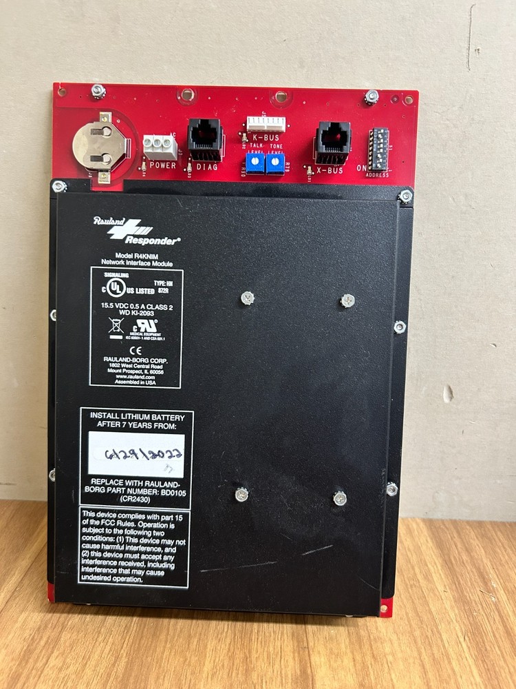 RAULAND BORG R4KNIM Responder Network Interface Module