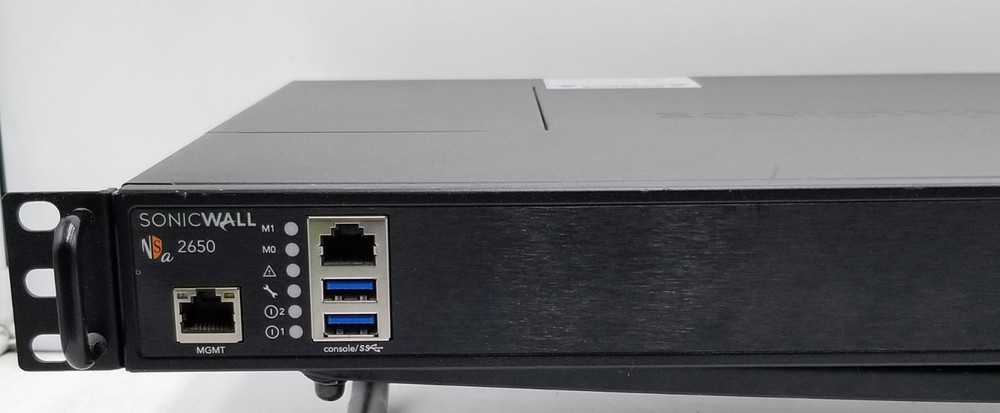 SONICWALL NSA 2650 NETWORK SECURITY APPLIANCE - USED