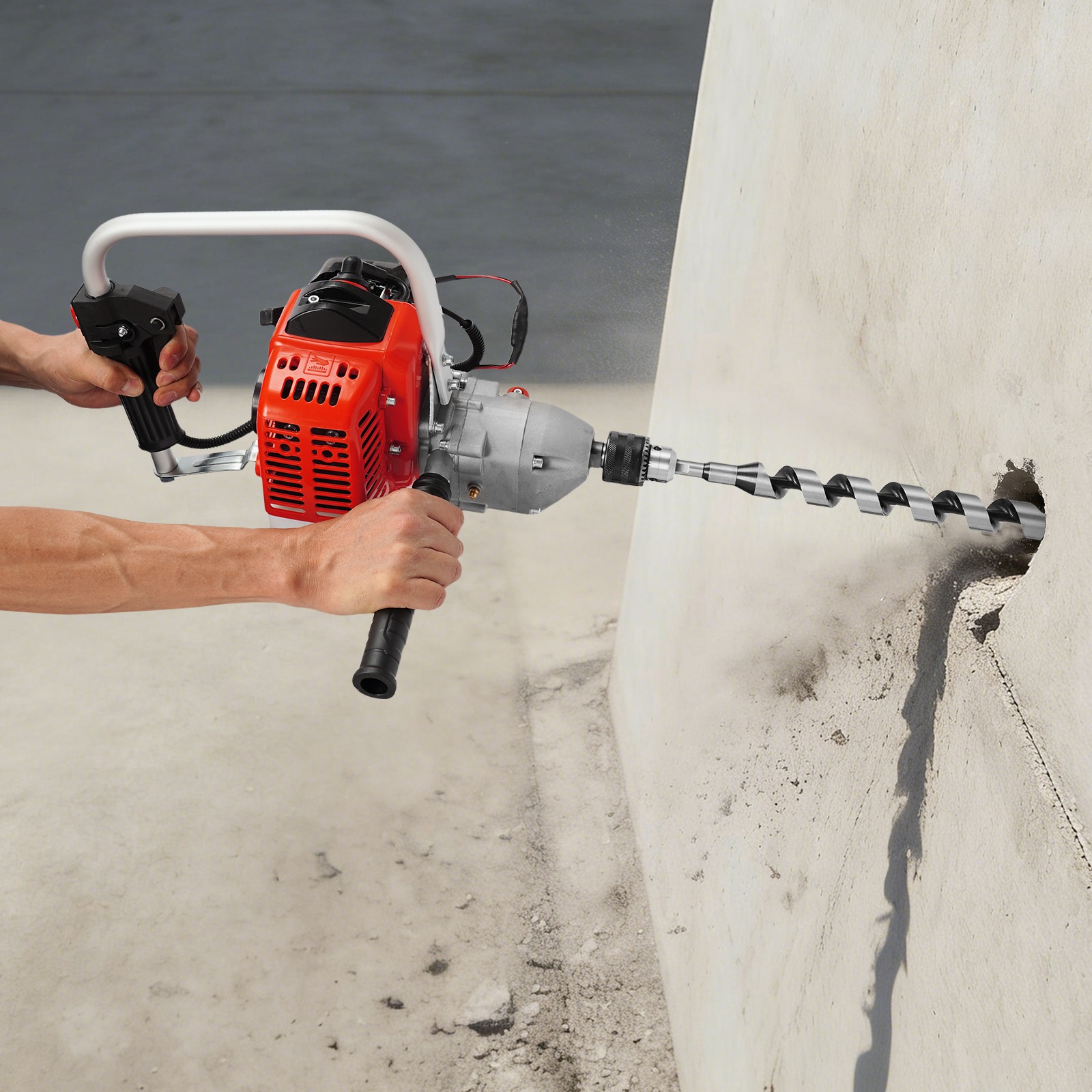 Gas Post Hole Digger Portable Auger Drill Machine For Fencing Landscaping