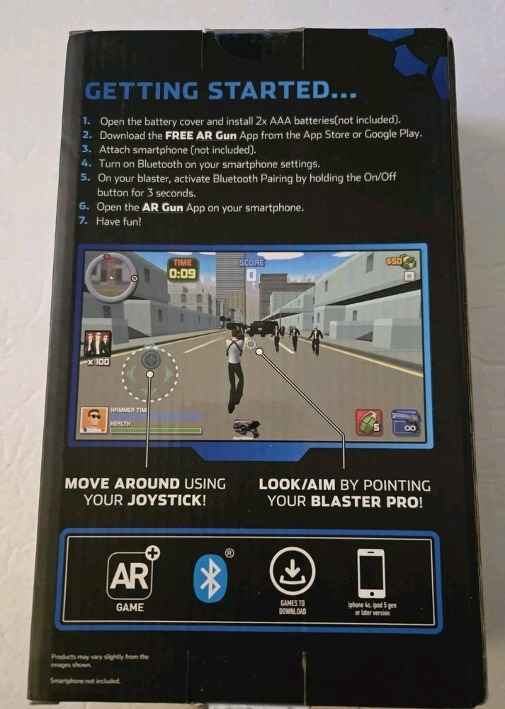 Worlds AR Augmented Reality Gaming Blaster Pro Edition