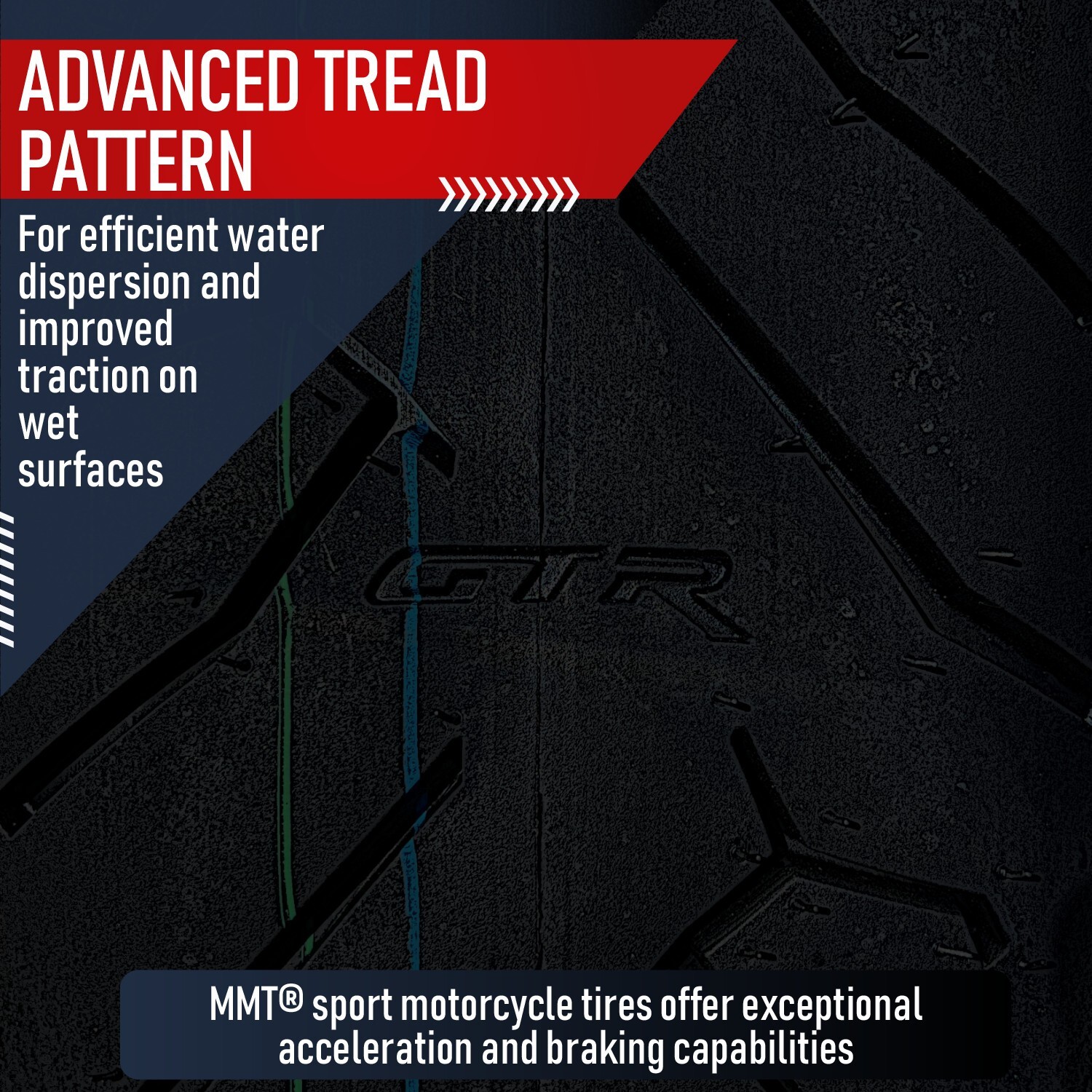 160/60-17 + 120/70-17 MMT Motorcycle Tire SET - NEW (2 TIRES)