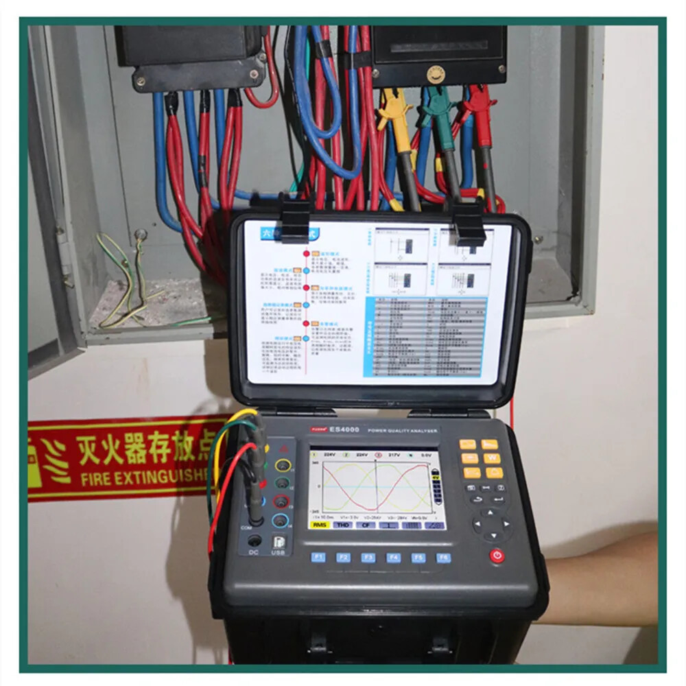 Power Quality Analyzer Metrel for Large-scale Power Grid System Detection