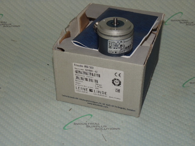 LEINE LINDE 531890-02 INCREMENTAL ENCODER RS1 503 1000PPR