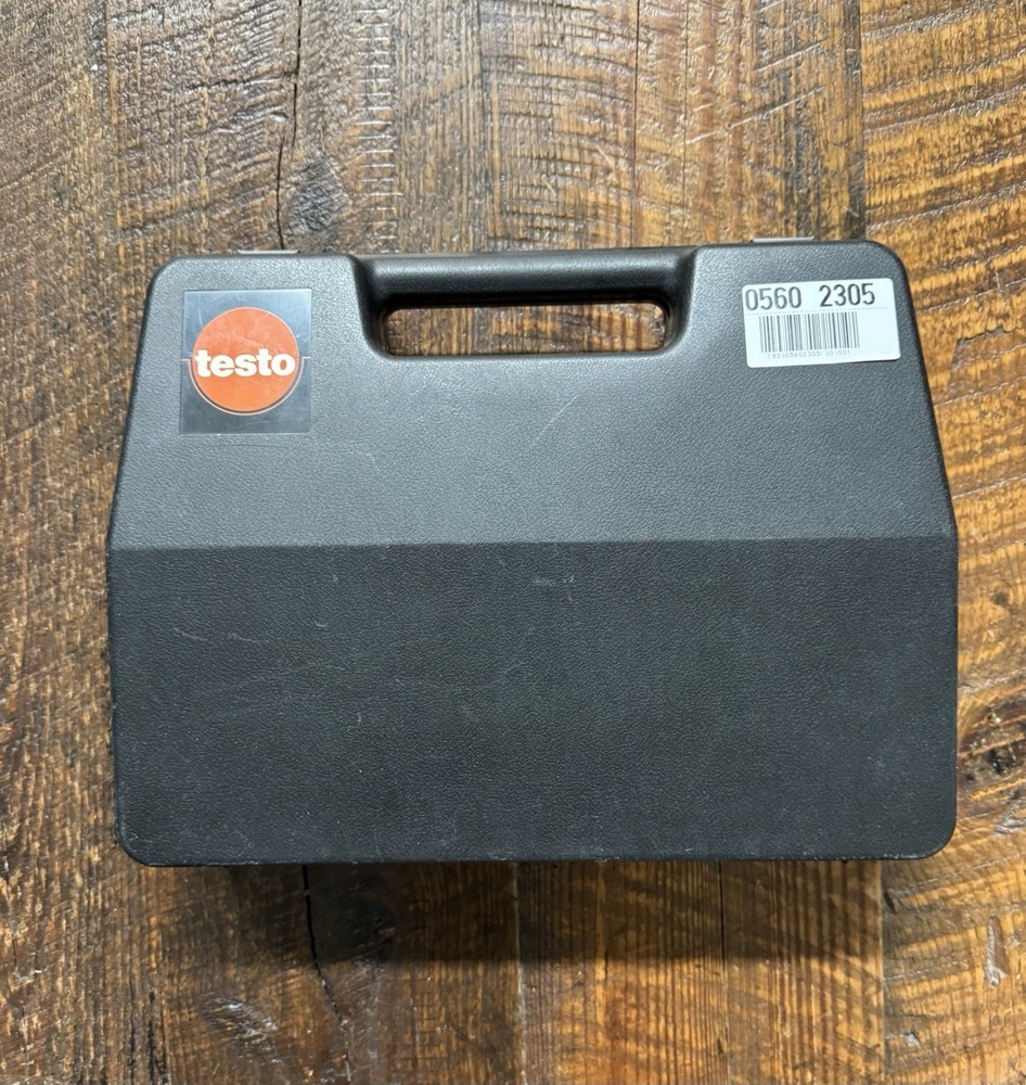 TESTO 230 pH Water Analysis Temperature Measuring Instrument Probe Selection Kit