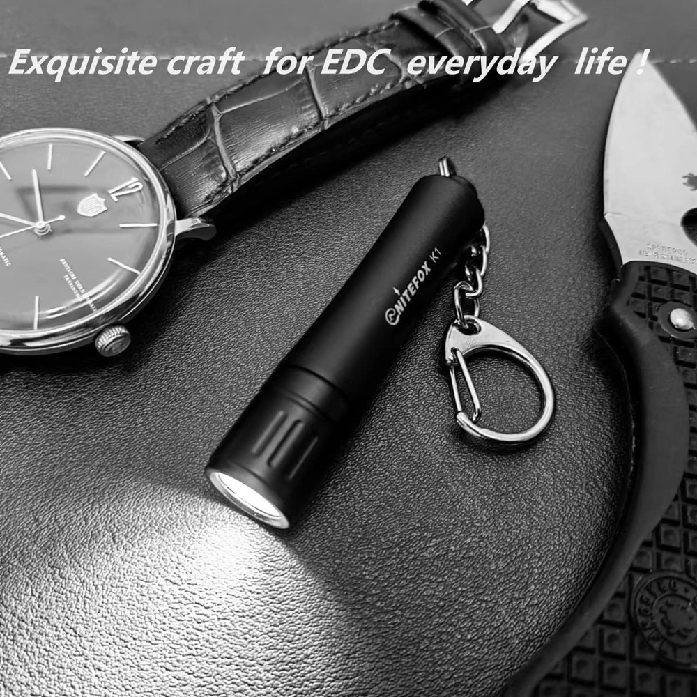 Mini AAA Keychain Flashlight High Bright 150 Lumens Small Pocket Flashlight P...
