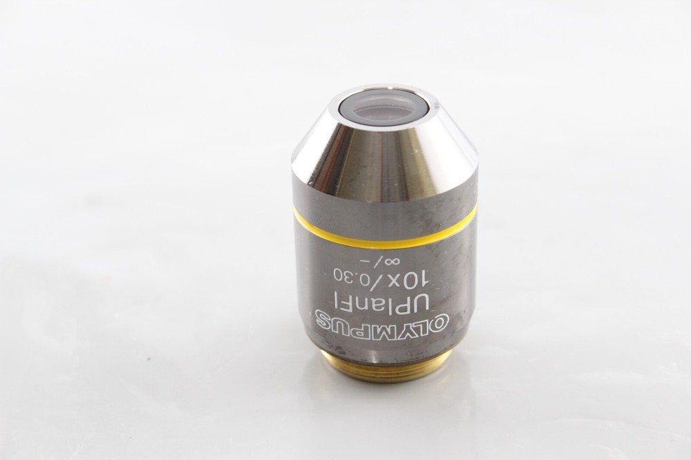 OLYMPUS UPLANFL 10x 0.30 NA MICROSCOPE OBJECTIVE BX IX AX