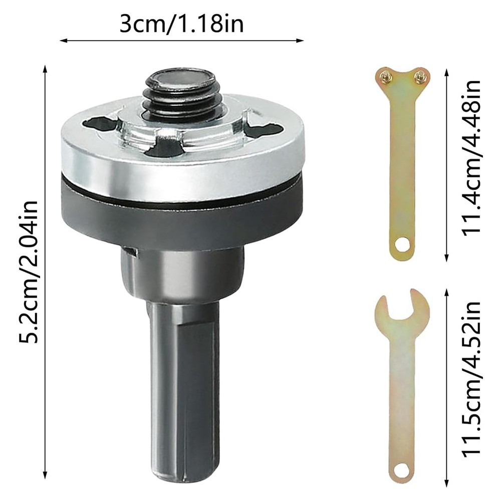 Angle Grinder Connector Workshop Maintenance Tools Drill Cutting Conversion1306
