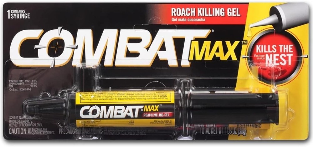 Combat 60 g Source Kill Max Roach Kill Gel - 2.1 oz (1 Syringe)