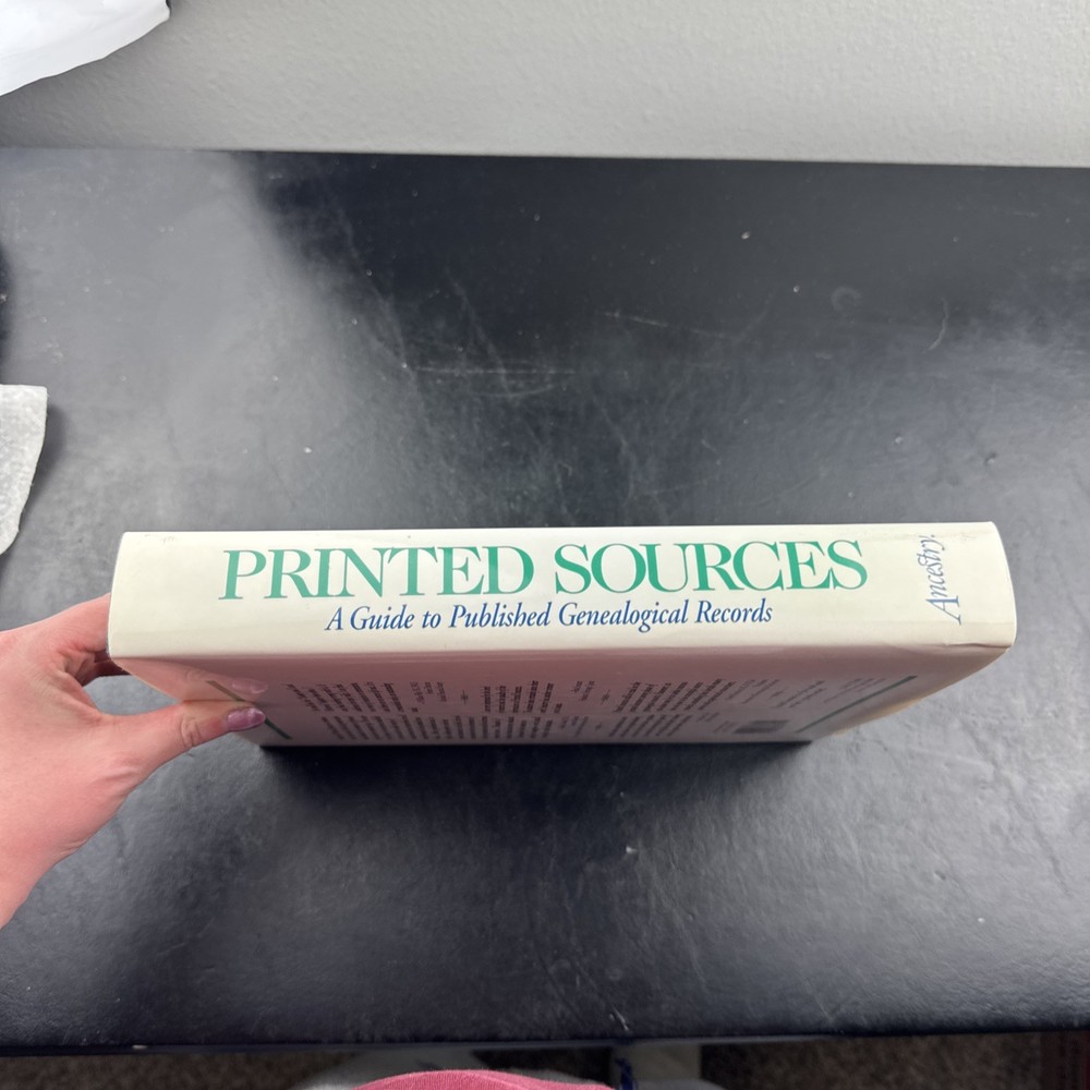 Printed Sources A Guide To Published Genealogical Records