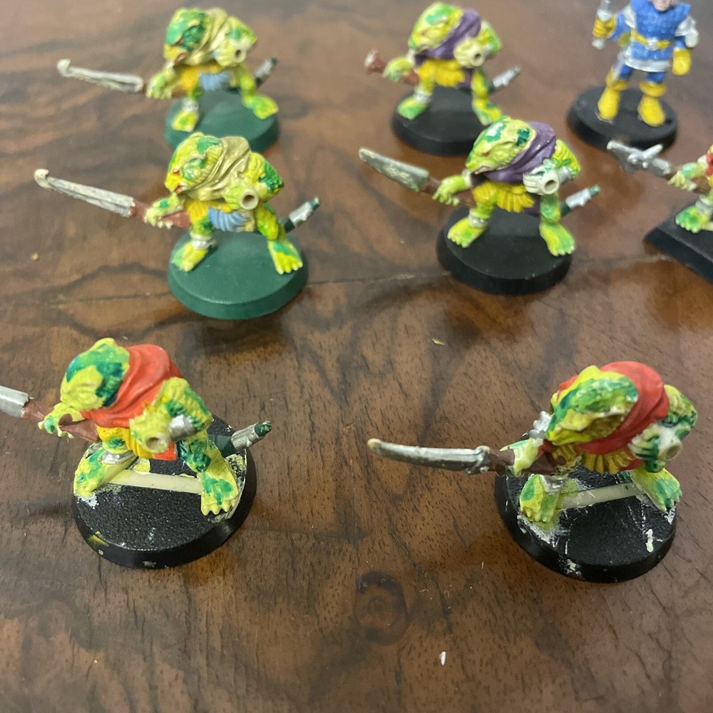 Games Workshop ? Plastic Painted Miniatures Warriors