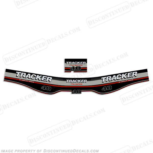 Fits Tracker 40hp Pro Series Engine Decal kit
