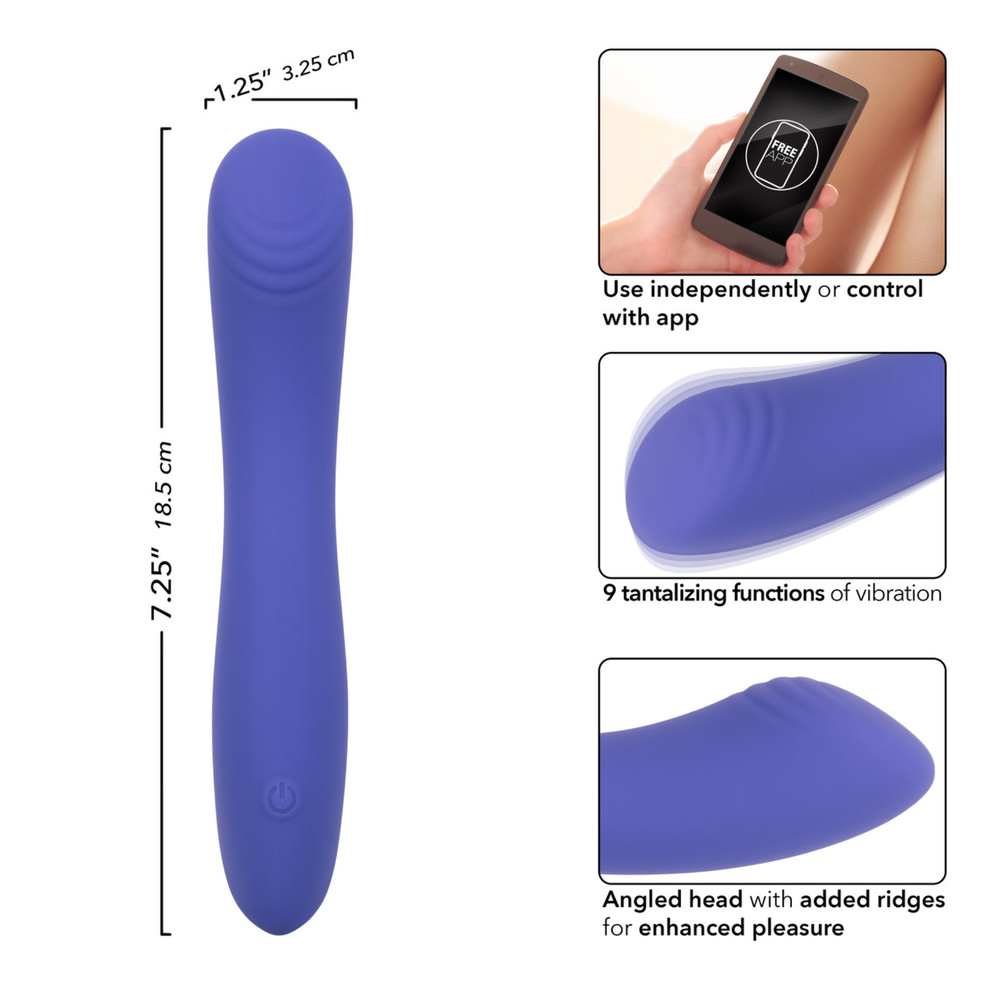 App Controlled Vibrating G-Spot Stimulator Multi-Speed Rechargeable Vibrator