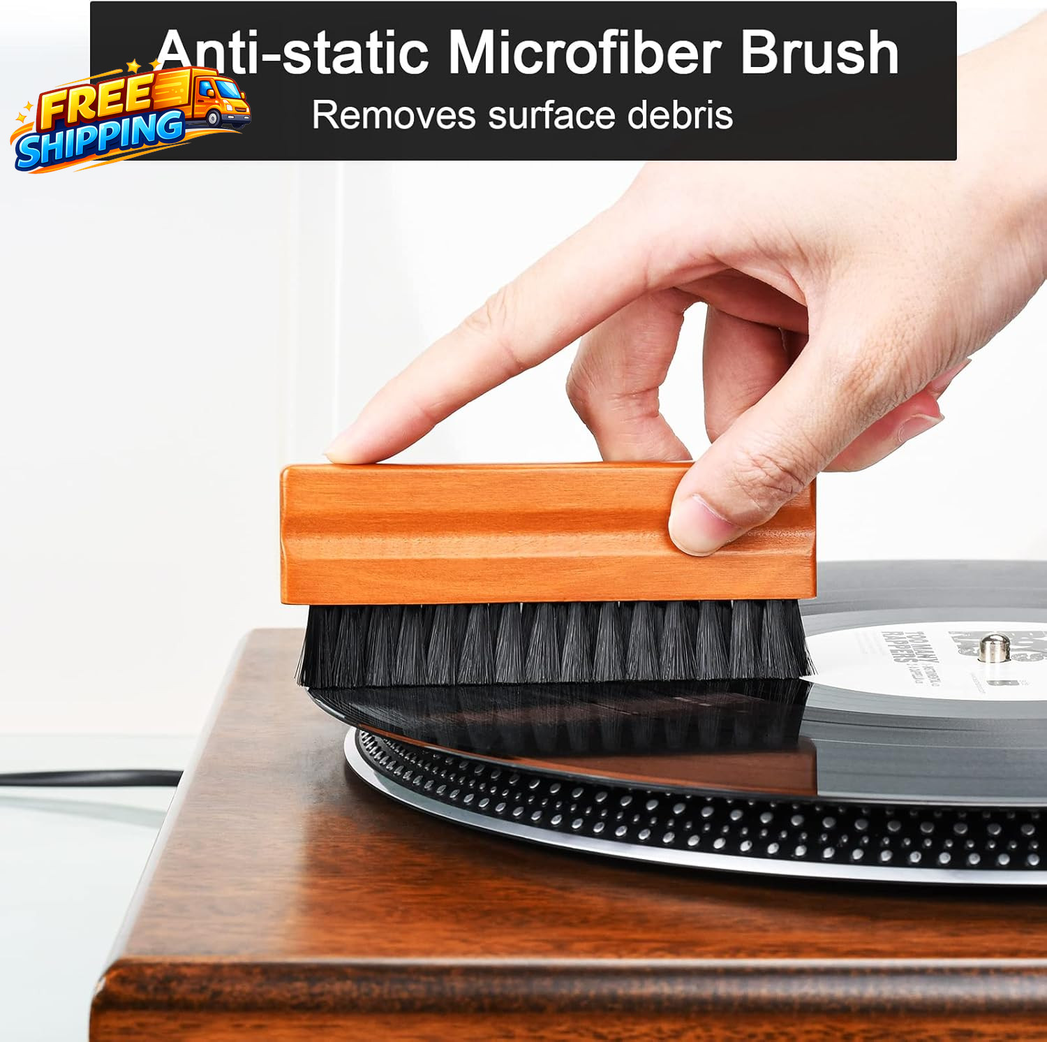 7 In 1 Vinyl Record Cleaning Kit Complete Vinyl Record Cleaner Solution Velvet