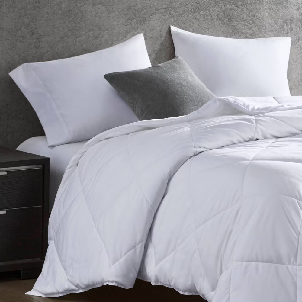 Sharper Image Twin/Twin Extra Long Cooling Touch Oversized Down Microfiber